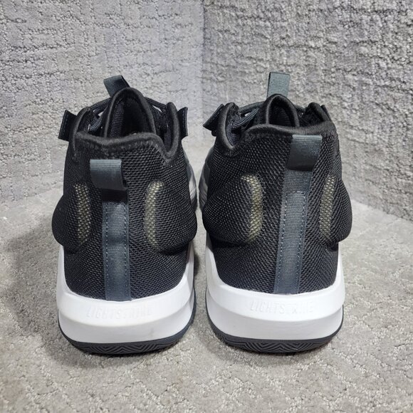 Adidas Adizero Select Team Men's Size 14 US Black/White Basketball Shoes IG5576 - Picture 4 of 9